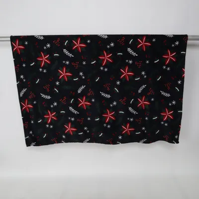 Blanket (Black, Multicolored) from Lidl Polyester