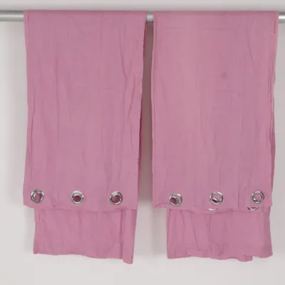 Öljettgardin (Rosa) från Textilgruppen Bomull