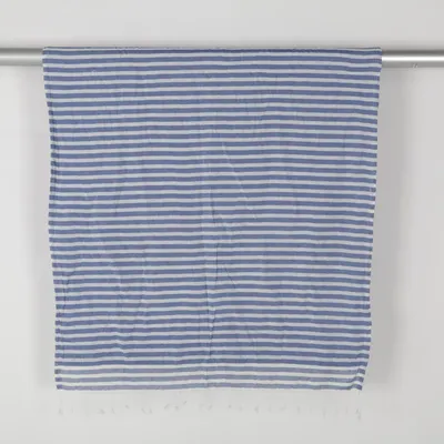 Strandhandduk (Blå, Vit) från Sole Bomull, Polyester