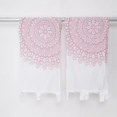 Kanallängd (Vit, Rosa) från BPC Ekologisk bomull