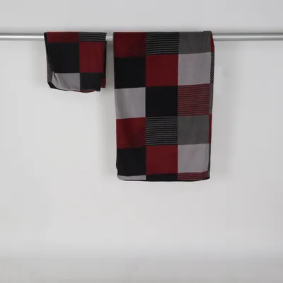 Dekbedset (Rood, Grijs, Zwart) van Meradiso Polyester