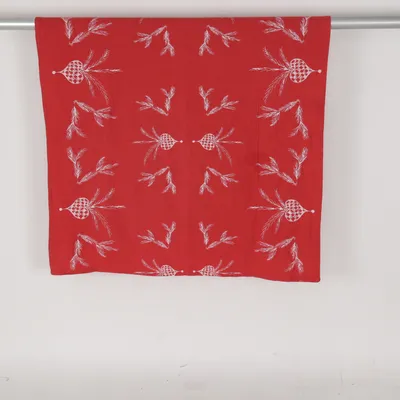 Nappe de table (Rouge, Blanc) de Lena a Linderholm Coton