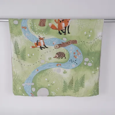 Bettwäsche (Vandring Räv) von IKEA Baumwolle
