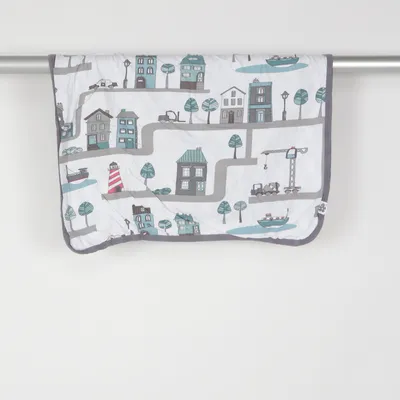 Couverture de bébé (Blanc, Multicolore) de Sebra Coton biologique