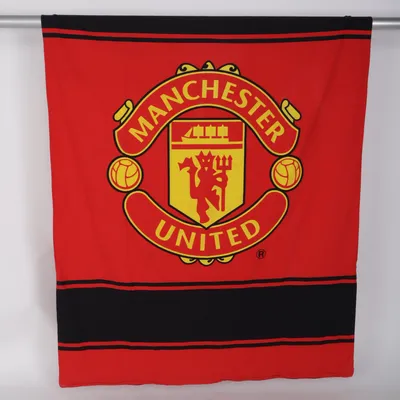 Påslakan (Röd, Gul) från Manchester United