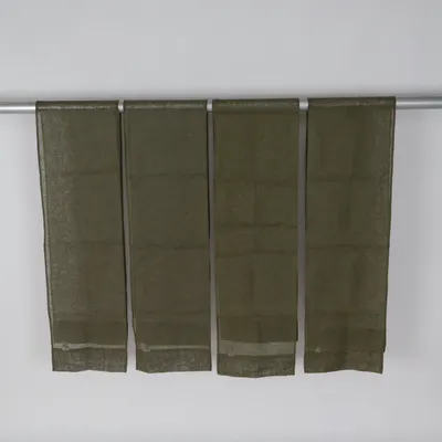 Rod pocket curtain (Green) from Hemtex Linen