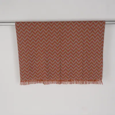 Pläd (Orange, Beige) från Tumi Alpackaull