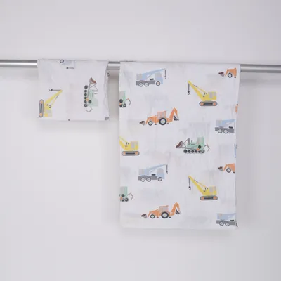 Bäddset (Vit, Flerfärgad) från Jotex Bomull