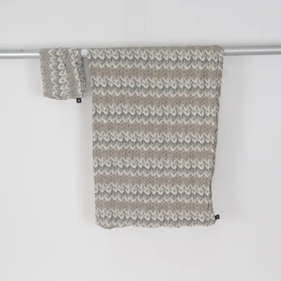 Parure de lit (Gris, Beige, Blanc) de Gripsholm Coton