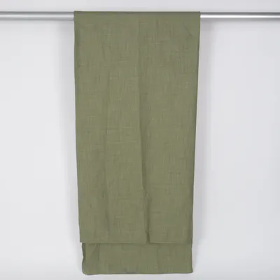 Gardin med rynkebånd (Grøn) fra Hemtex Polyester