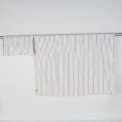 Parure de lit (Blanc, Gris) de Lexington Coton