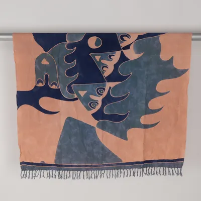 Serviette de plage (Echte Batik aus Bali)