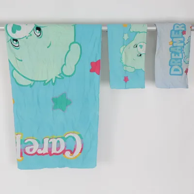Bed set (Blue, Green, Multicolored) from Care Bears