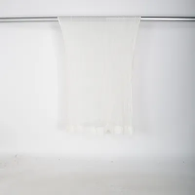Rideau plissé (Blanc) de Jotex Lin