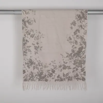 Vävd matta (Beige, Grå) från H&M Bomull