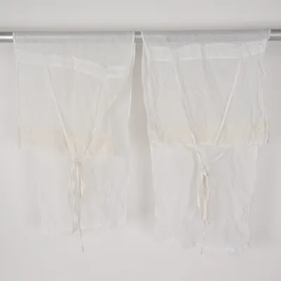 Rideau à œillets (Blanc) de Loberon Lin