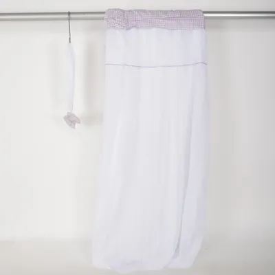 Sänghimmel (Vit, Lila)