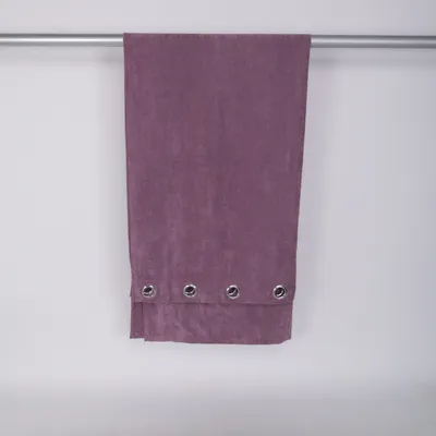 Öljettgardin (Lila) Elastan, Polyamid, Polyester