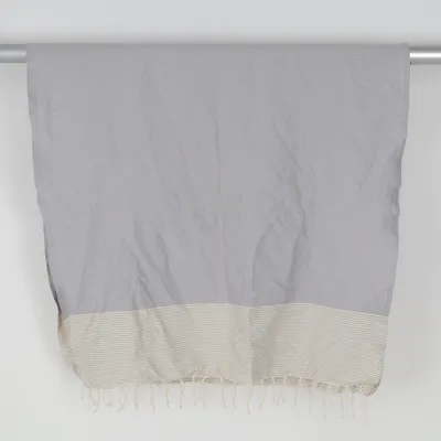 Strandlaken (Grijs, Beige)