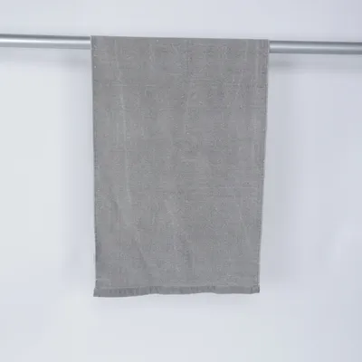 Kortluggad matta (Grå, Vit) från Åhléns Bomull