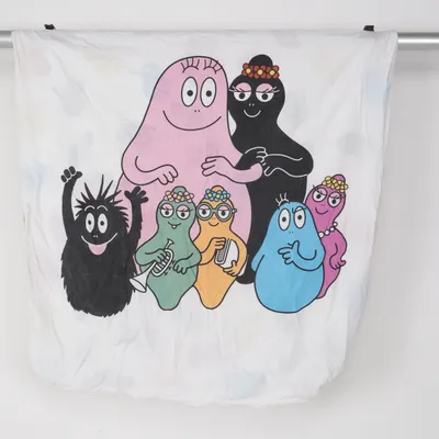 Påslakan (Vit, Rosa, Flerfärgad) från Björna Bomull