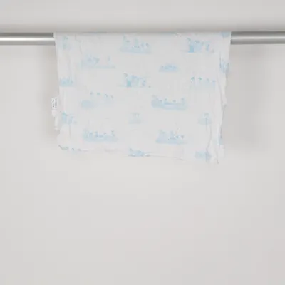 Baby blanket (White, Blue) from Elsa Beskow