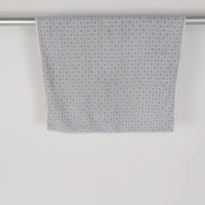 Bath towel (Gray, White) from Nina Royal Cotton