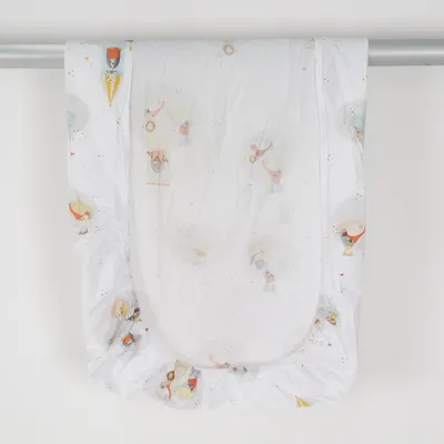 Hoeslaken (Wit, Meerkleurig) van Zara Home Katoen
