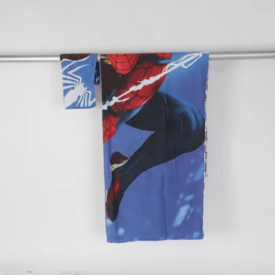 Bed set (Blue, Red, Multicolored) from Character World Cotton