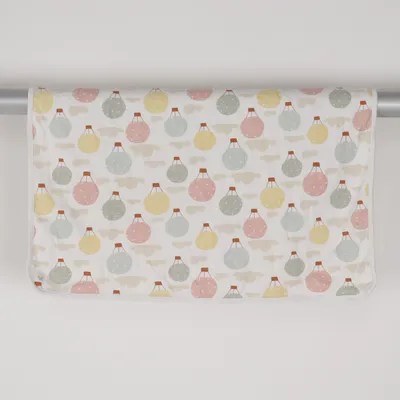 Baby blanket (White, Multicolored) from Lindex Baby Cotton