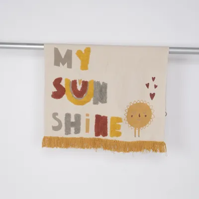 Väggbonad (Beige, Gul, Flerfärgad) från Living Art Bomull