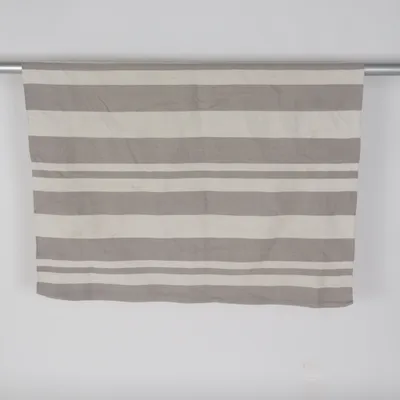 Tapis tissé (Gris, Blanc) de Meradiso Coton