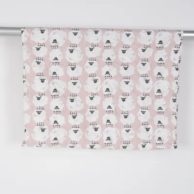 Påslakan (Rosa, Vit, Svart) från Borganäs Bomull