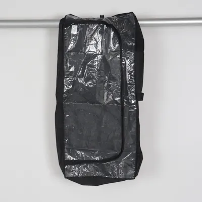 Resegarderob (Svart, Transparent) från Connex