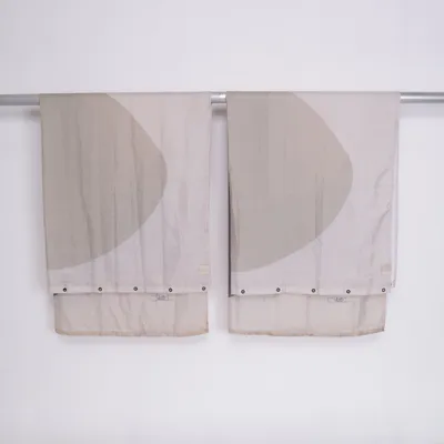 Duschdraperi (Beige, Flerfärgad) från Mette Ditmer