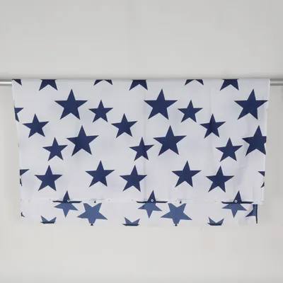 Shower curtain (Blue, White) from Koster