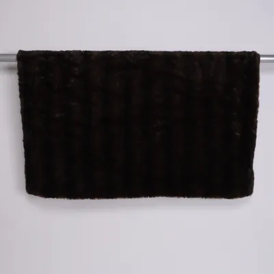 Filt (Brun) från Artwood Akryl, Pälsimitation, Polyester