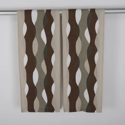 Paneelgordijnen (Bruin, Beige, Wit)