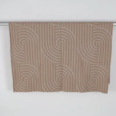 Tæpppe (Beige) fra David Fussenegger Akryl, Bomuld, Viscose