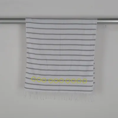 Beach towel (White, Gray) from House Doctor Cotton