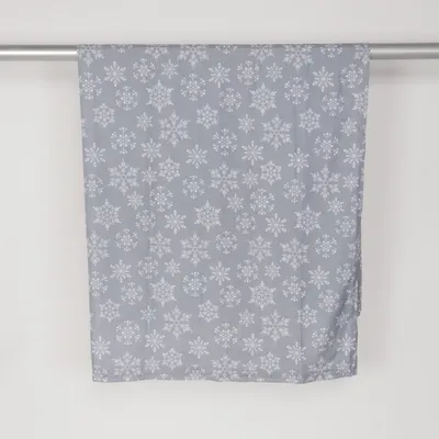 Shower curtain (Gray, White) from Rusta Home Polyester