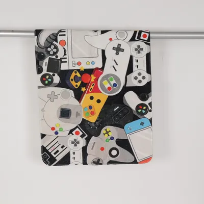 Tapis de jeu (Noir, Blanc, Multicolore) Polyester