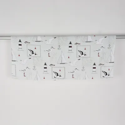 Textile (White, Black, Red)
