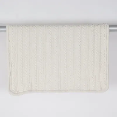 Babyfilt (Vit) från Vinter & Bloom Akryl, Polyester
