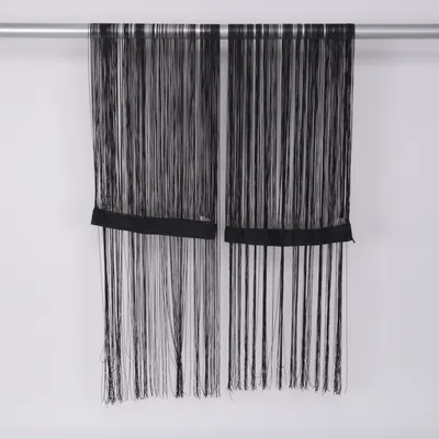 Draperi (Sort) Polyester