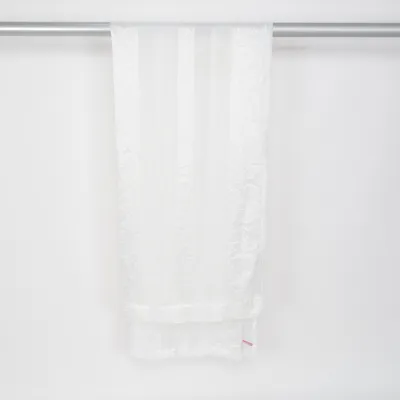 Rod pocket curtain (White) from Indiska Polyester