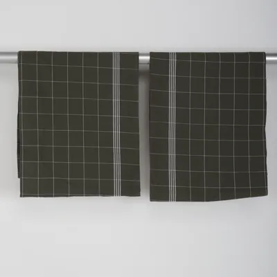 Kanallängd (Grön, Vit) från Recycled by Wille Återvunnen bomull, Återvunnen polyester