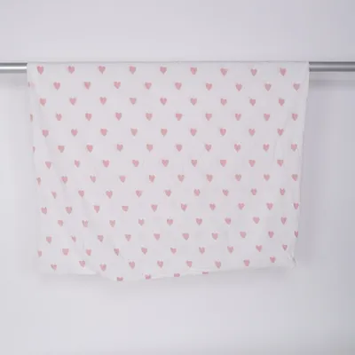 Påslakan (Vit, Rosa)