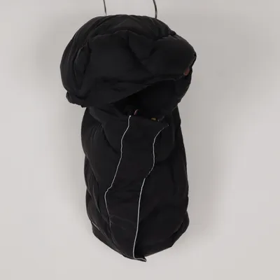 Footmuff (Black) from Voksi Cotton, Down, Faux leather, Feather, Nylon