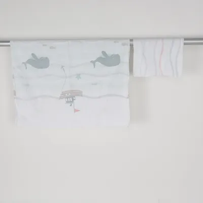 Parure de lit (Blanc, Vert, Rose) de Novitesse Coton